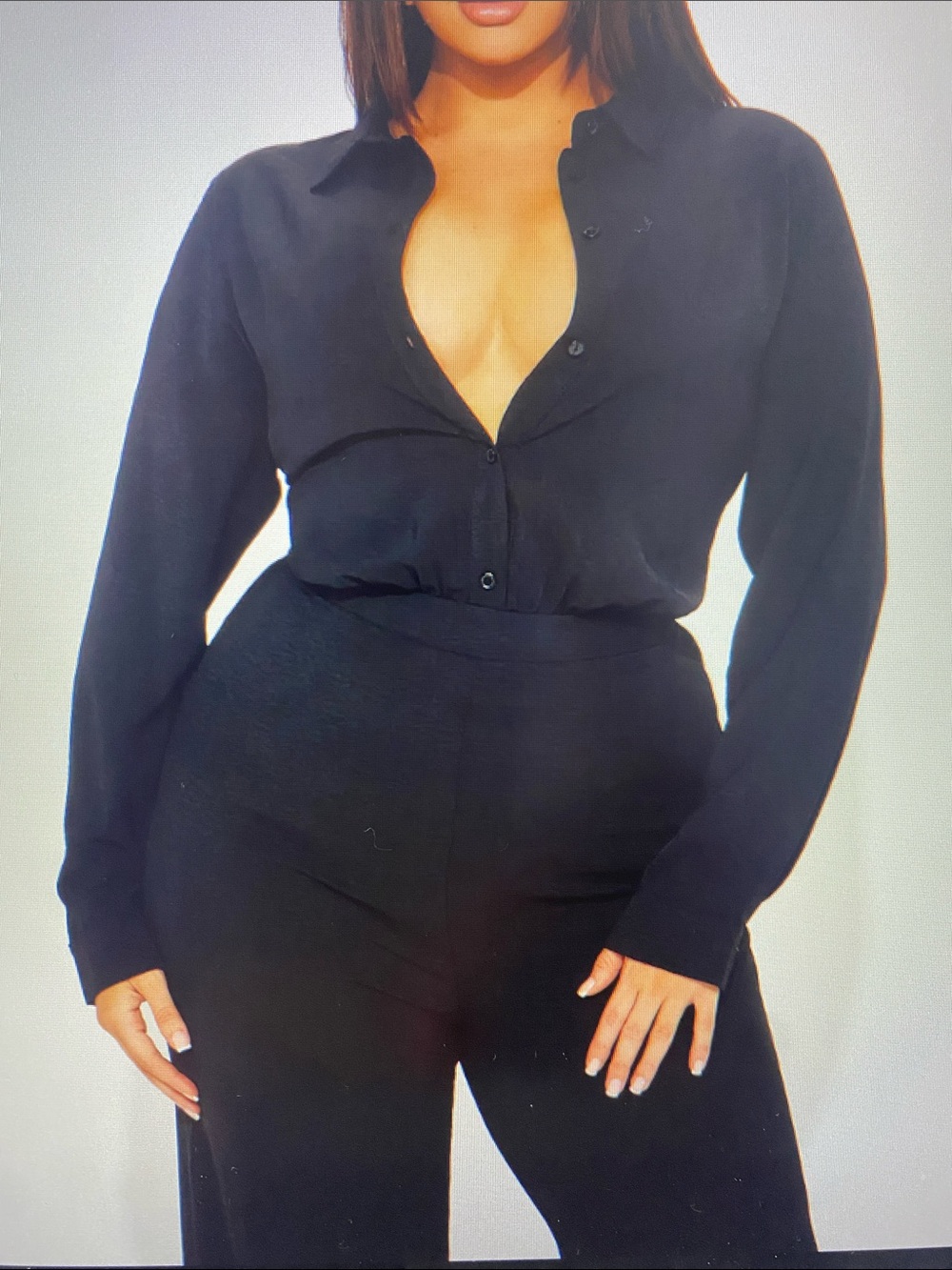 NWT Fashion Nova Makenzie Black Jumpsuit
